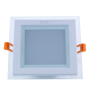Square Glass Panel Downlight 18W (SMD)